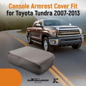 3w5bxp Maxpeedingrods New Gray Center Console Armrest Cover Fit For Toyota Tacoma 2005-2015