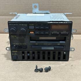 Mazda 286-5723-00 1988 B Series Double Din Casette Radio Combo Console Used Oem