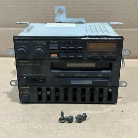 286-5723-00 Mazda 1988 B Series Double Din Casette Radio Combo Console Used Oem