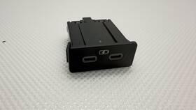 Mazda K618-66-290 2024 2025 Cx-90 Center Console Back Rear Dual Usb Charging Port Hub Oem