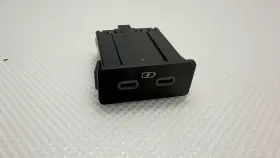 K618-66-290 Mazda 2024 2025 Cx-90 Center Console Back Rear Dual Usb Charging Port Hub Oem