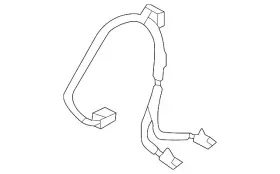 Ta0b-67-sh0 Mazda Genuine Console Wiring Harness