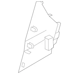 Te70-64-47ya-02 Mazda Genuine Console Panel
