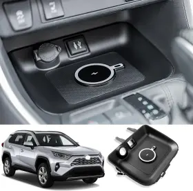 20250429001 Menghe For 2019-2025 Toyota Rav4 Charging Tray Magnetic Wireless Phone Pad