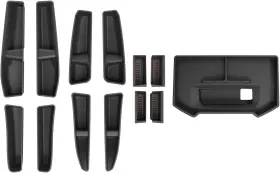 2026012203 Menghe For 2019-2026 Dodge Ram 1500 13pcs Dashboard Storage Organizer Door Side