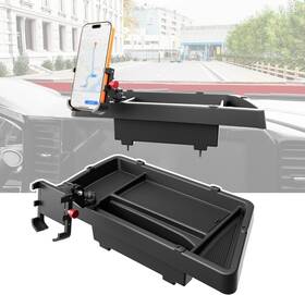 Menghe Cs2025111702 For 2022-2026 Chevy Silverado Gmc Sierra Dashboard Storage Organizer Phone Mount