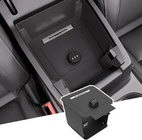 Menghe Nf2025072202 For 2023-2025 Chevy Colorado Gmc Canyon Center Console Safe Organizer Lock Box