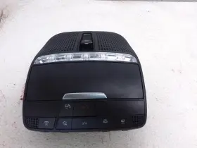 0009004017 Mercedes-benz 2020 C300 Black Overhead Console Roof Mounted With Maplites Oem