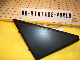 1411 Mercedes-benz 126 725 82-91 C126 Sec Coupe Right Pass Mirror Black Plastic Inner Oem 1 Cover