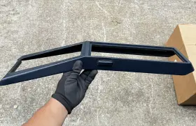 1296800539 Mercedes-benz 90-02 R129 Sl500 Sl320 Sl600 Interior Center Console Trim Bezel Blue