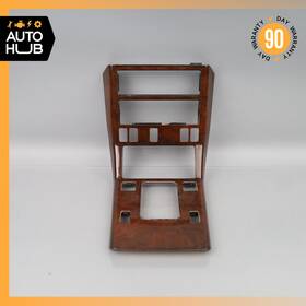 Mercedes-benz 1296801839 90-95 R129 Sl500 300sl 500sl Center Console Trim Bezel Wood Oem