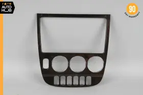1636805139 Mercedes-benz 02-05 W163 Ml55 Amg Ml350 Ml500 Center Console Trim Bezel Wood Oem