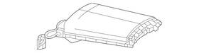 Mercedes-benz 167-680-21-01-3d16 Genuine Mercedes-benz Armrest