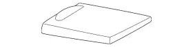 203-680-01-23-9051 Mercedes-benz Genuine Roller Blind