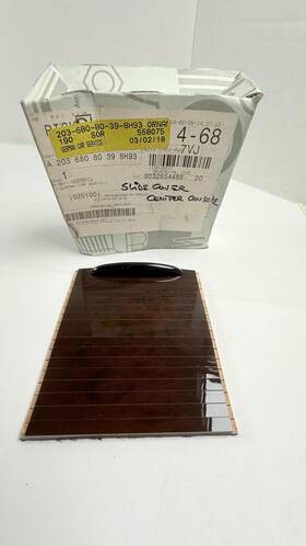 Mercedes-benz 203-680-80-39-8h93 Mercedes-benz Center Console Lid Sliding 2036808039 -8h93 Brown Oem