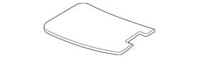 Mercedes-benz 206-680-71-03 Genuine Mercedes-benz Compartment Door