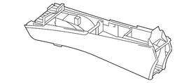 Mercedes-benz 207-680-74-01-8n84 Genuine Mercedes-benz Console