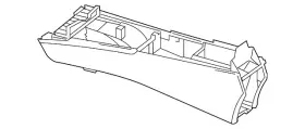 207-680-74-01-8n84 Mercedes-benz Genuine Console