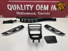 2136802508 Mercedes-benz 2021-2023 E Class Coupe Cabrio Dash / Door Interior Trims Set Of 6 Oem