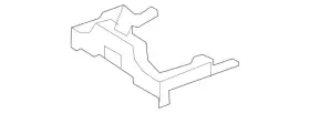 221-680-00-77 Mercedes-benz Genuine Center Console Latch