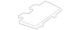 Mercedes-benz 222-840-03-11 Genuine Mercedes-benz Rear Cover