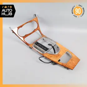 2302671788 Mercedes-benz 09-12 R230 Sl550 Sl600 Center Console Trim Bezel Walnut Wood Oem