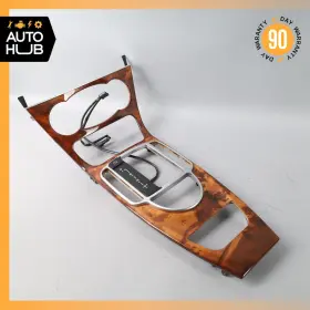 2306804736 Mercedes-benz 09-12 R230 Sl550 Sl600 Center Console Trim Bezel Walnut Wood Oem