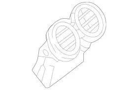 238-830-13-00 Mercedes-benz Genuine Air Vent