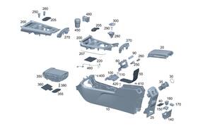 Mercedes-benz 247-689-13-00 Genuine Mercedes-benz Trim Panel Mat