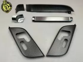 2477209702 Mercedes-benz 2020-2024 Glb250 X247 Dash / Front Doors Interior Trim Set Of 6 Oem 34k
