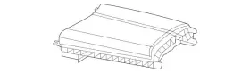 290-680-57-01-1c88 Mercedes-benz Genuine Cap Armrest