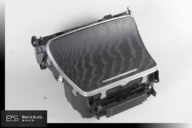 Mercedes-benz A2056803112 19-23 W205 C43 Amg C300 Front Center Console Storage Trim Oem