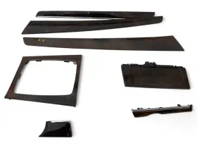 A2076802671 Mercedes-benz 10-17 E350 E550 C207 Trim Cover Panel Dash Door Center Console Set Of 7
