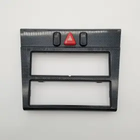 A2106830625 Mercedes-benz 1998 1999 2000 W202 C280 Dash Hazard Light Switch Carbon Fiber Trim
