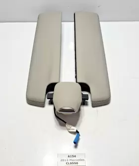 A2125409010 Mercedes-benz 12-18 Oem C218 Cls550 Center Console Armrest Cover Leather Gray Assy