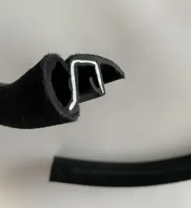 A2196970351 Mercedes-benz A2196970151 Cls550 W219 C219 Rear Door Rubber Seal Black Oem