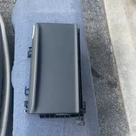 A2318100141 Mercedes-benz Sl550 Rear Seat Glove Box Cargo Storage Tray Black 13 20