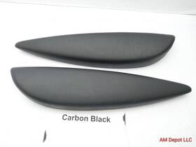 Mini 51417267285 2012 Cooper S R56 R57 R55 Lci Front Door Armrest Cover Set 2pc Black