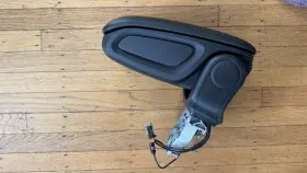 9373771 Mini 17-24 Countryman Front Center Arm Rest Armrest Black Oem