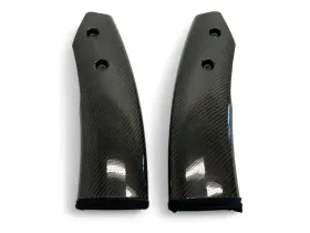 51450398865 Mini Cooper Center Console Down Tube Pair Carbon Fiber 02-08 R50 R52 R53 446