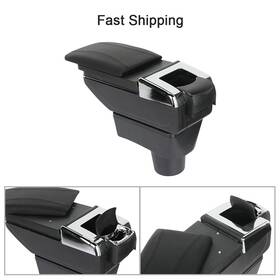 Mirozo 9943566 Center Console Armrest Storage Box For Mitsubishi Attrage Mirage 2015-2019 1.2l