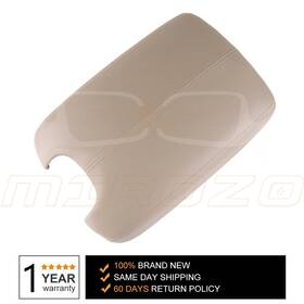 Mirozo 9943610 Leather Armrest Center Box Console Lid Cover Base For 2008-2012 Honda Accord