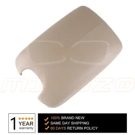 9943610 Mirozo Leather Armrest Center Box Console Lid Cover Base For 2008-2012 Honda Accord