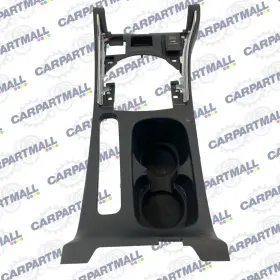 8011a569-01 Mitsubishi 09-12 Galant Center Console Shifter Bezel Cupholder Panel