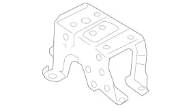 8011a987 Mitsubishi Genuine Console Base Rear Bracket