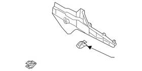 Mitsubishi 8011c158xa Genuine Side Trim