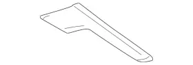 8011c440xa Mitsubishi Genuine Upper Trim