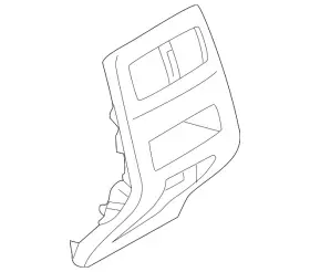 8011c446xa Mitsubishi Genuine Rear Cover