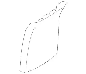 969d2w001p Mitsubishi Genuine Rear Panel