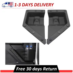 Lsot00981 Moonsport 2 X Front Door Panel Pocket Organizer Box Fits 2020 2021 2022 Ford Bronco